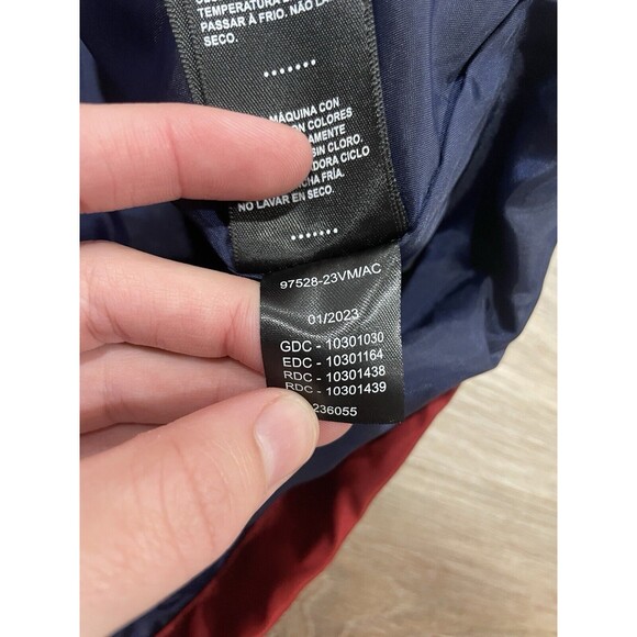 Harley-Davidson #1 Coaches Men's Jacket 97528-23VM Red Blue Men's XL - Picture 6 of 10